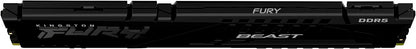 Kingston FURY Beast 16GB 5600MT/s DDR5 CL40 DIMM Desktop Gaming Memory Single Module - KF556C40BB-16