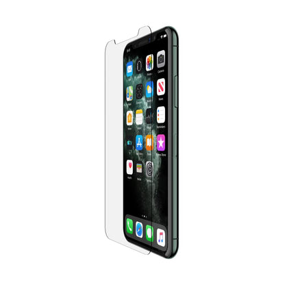 Belkin ScreenForce InvisiGlass Ultra Anti-Microbial Screen Protector for iPhone 11 Pro (iPhone 11 Pro Screen Protection, Reduces Bacteria on Screen up to 99%) Invisiglass Ultra iPhone 11 Pro / X / Xs