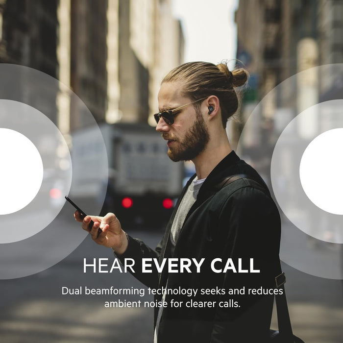 Belkin Wireless Earbuds, SoundForm Rise True Wireless Bluetooth 5.2 Earphones with Wireless Charging, IPX5 Sweat and Water Resistant, With Deep Bass for iPhone, Galaxy, Pixel and More