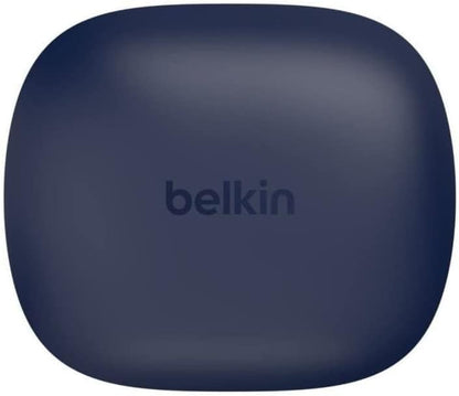 Belkin Wireless Earbuds, SoundForm Rise True Wireless Bluetooth 5.2 Earphones with Wireless Charging, IPX5 Sweat and Water Resistant, With Deep Bass for iPhone, Galaxy, Pixel and More