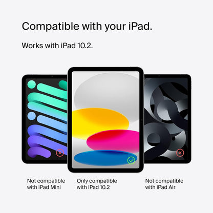 Belkin ScreenForce™ TemperedGlass Screen Protector for iPad 10th Generation with Apple Pencil Compatibility, Edge-to-Edge Fit, & Included Easy Align Tray for Flawless, Bubble Free Application