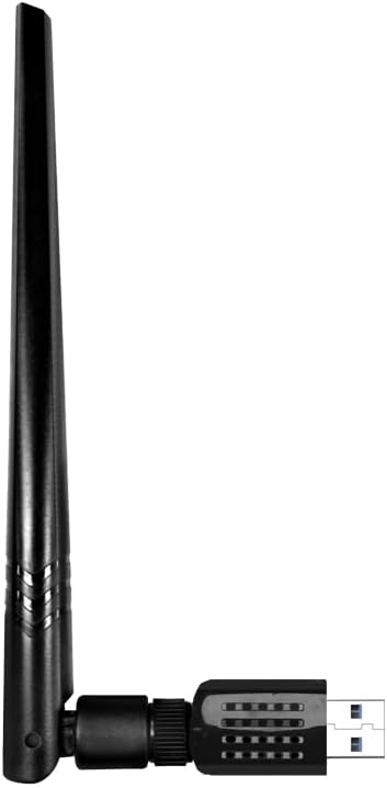 D-Link DWA-185 AC1200 MU-MIMO Wi-Fi USB Adapter, Dual Band, USB 3.0, Detachable High-Gain Antenna, WPA3, Compatible with Windows, Mac and Linux, Ultra Portable.