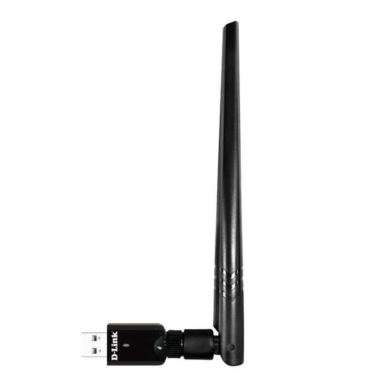 D-Link DWA-185 AC1200 MU-MIMO Wi-Fi USB Adapter, Dual Band, USB 3.0, Detachable High-Gain Antenna, WPA3, Compatible with Windows, Mac and Linux, Ultra Portable.
