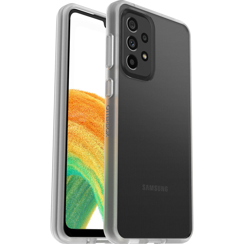 OtterBox Sleek Series Case for Samsung Galaxy A33 5G, Shockproof, Drop proof, Ultra-Slim, Protective Thin Case, Tested to Military Standard, Clear, No Retail Packaging Clear Galaxy A33 5G