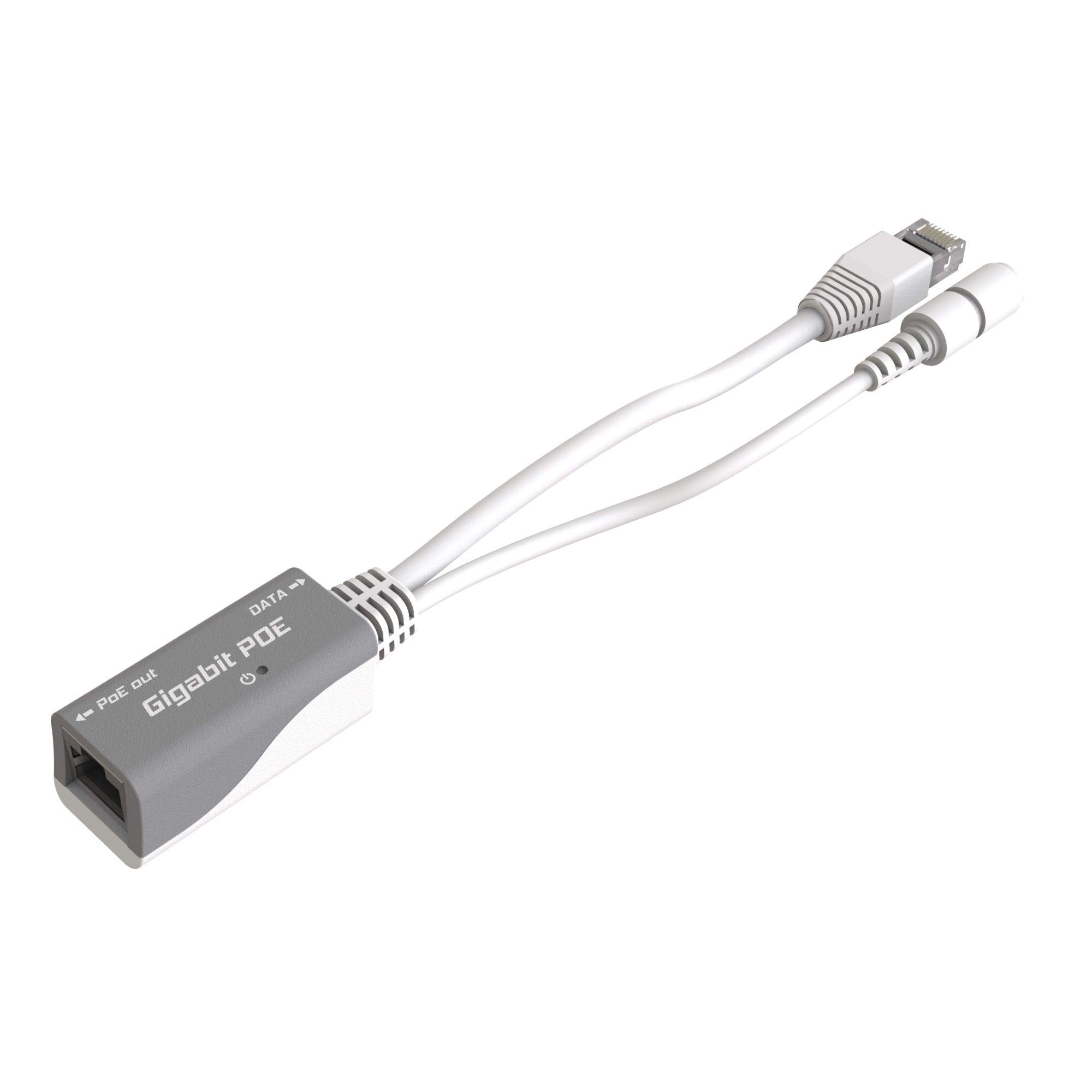 Mikrotik RBGPOE 48V Gigabit Ethernet PoE Adapter and Injector - PoE Adapter/Injector (Gigabit Ethernet, 10,100,1000 Mbit/s, 48 V, 2 A, 1 Piece