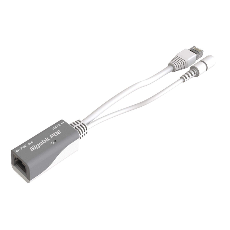 Mikrotik RBGPOE 48V Gigabit Ethernet PoE Adapter and Injector - PoE Adapter/Injector (Gigabit Ethernet, 10,100,1000 Mbit/s, 48 V, 2 A, 1 Piece