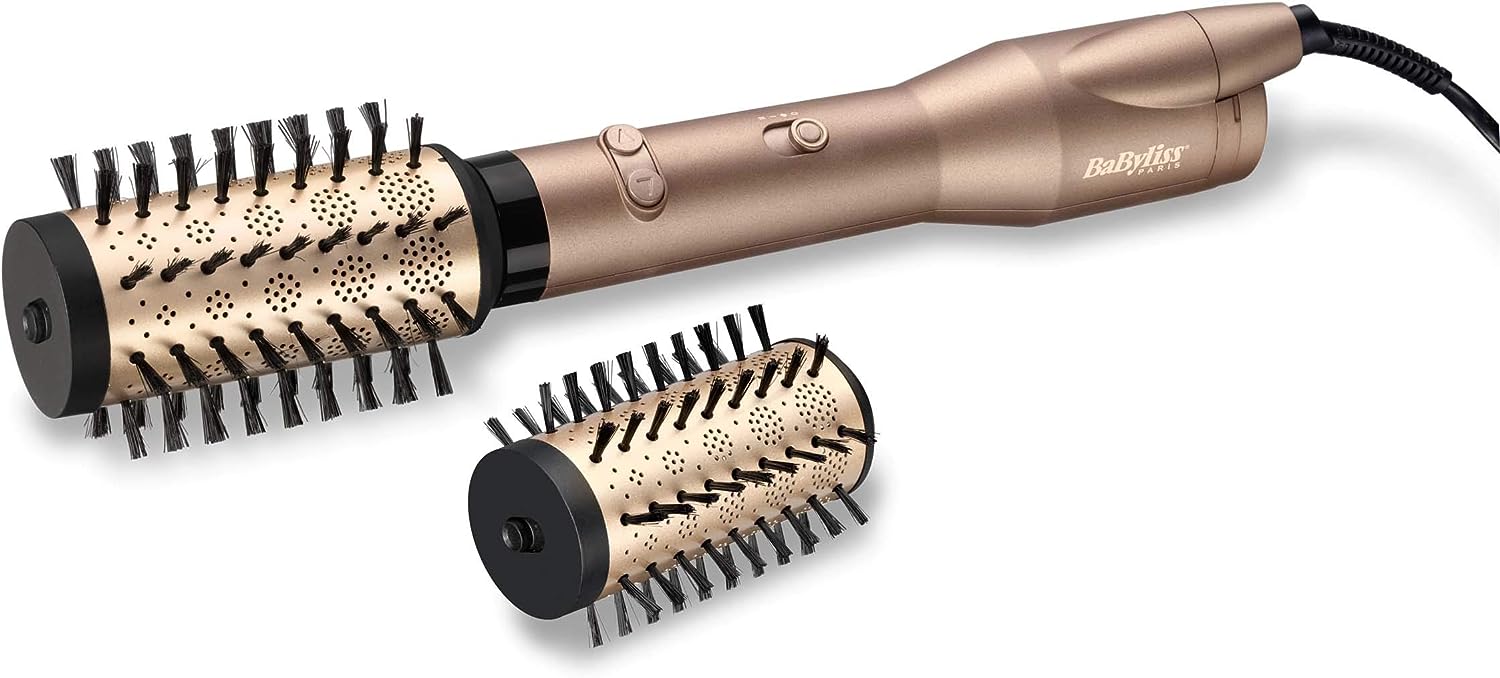 BaByliss Big Hair Dual Rotary Blower Brush for Volume, Shaping and Shine AS952E