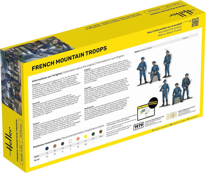 heller - 1/35 Starter Kit French Mountain Troops (6/23