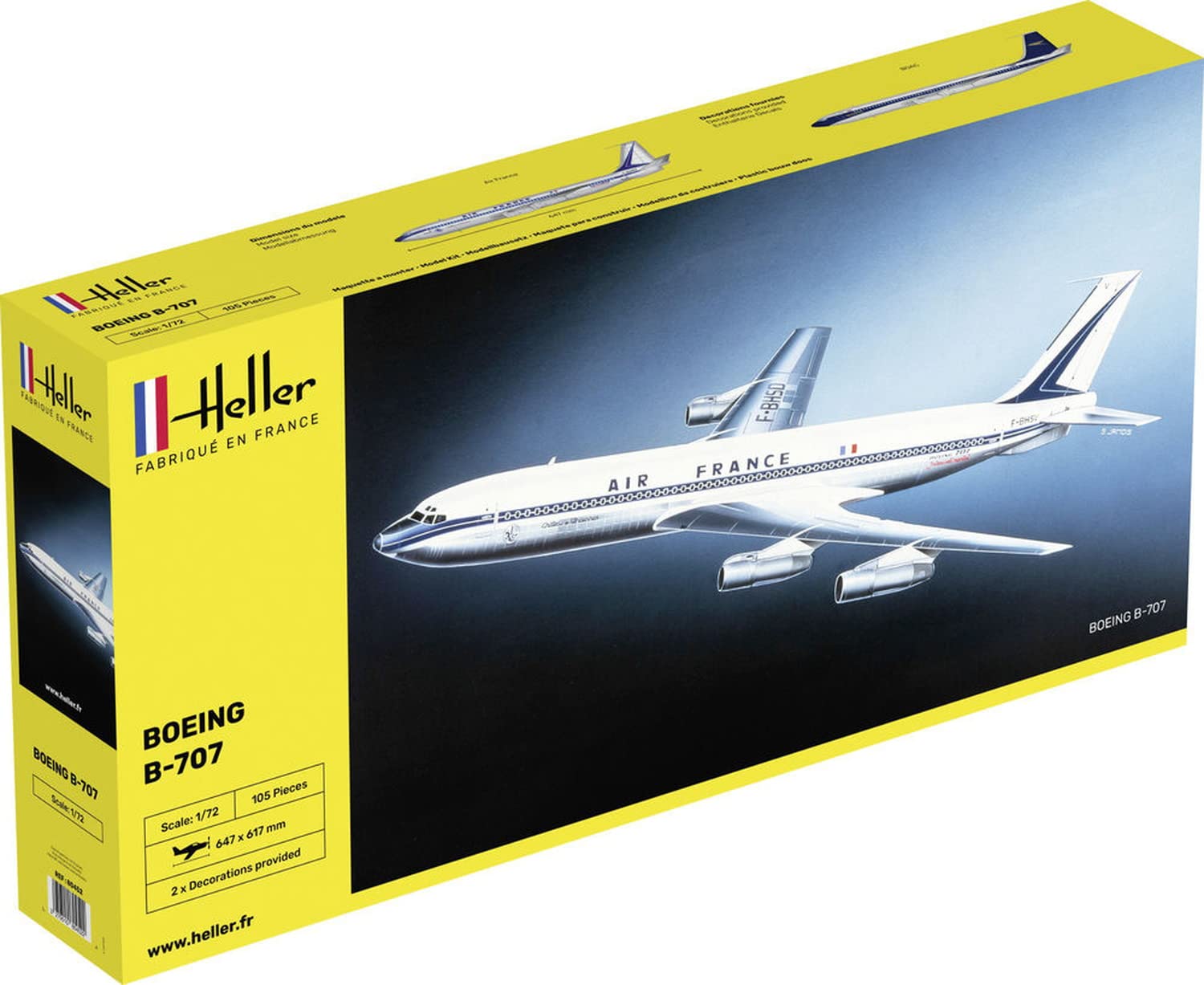 Heller HEL80445 Other License Model Kit, Various