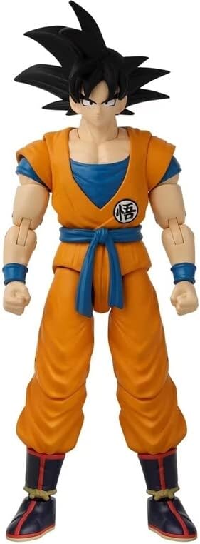 BANDAI - Dragon Ball Super - Riesenlimitbrecherfigur - Ultra Instinct Goku Zeichen - Offizielle Dragon Ball Lizenz - Große gelenkige Goku Figur 30 cm - Spielzeug für Kinder ab 4 Jahren - 36749