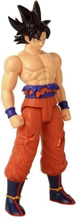 BANDAI - Dragon Ball Super - Riesenlimitbrecherfigur - Ultra Instinct Goku Zeichen - Offizielle Dragon Ball Lizenz - Große gelenkige Goku Figur 30 cm - Spielzeug für Kinder ab 4 Jahren - 36749