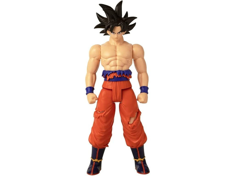 BANDAI - Dragon Ball Super - Riesenlimitbrecherfigur - Ultra Instinct Goku Zeichen - Offizielle Dragon Ball Lizenz - Große gelenkige Goku Figur 30 cm - Spielzeug für Kinder ab 4 Jahren - 36749