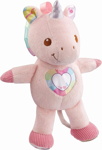 VTech-The Singing Unicorn Soft Interactive Plush Toy with Different Textures (3480-528122