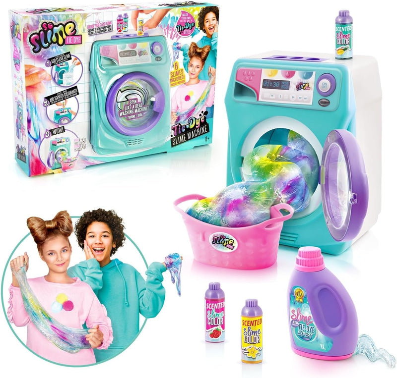 Canal Toys - So Slime - Slime Tie&Dye Machine, olor a Pera - unisex, Verde SSC134