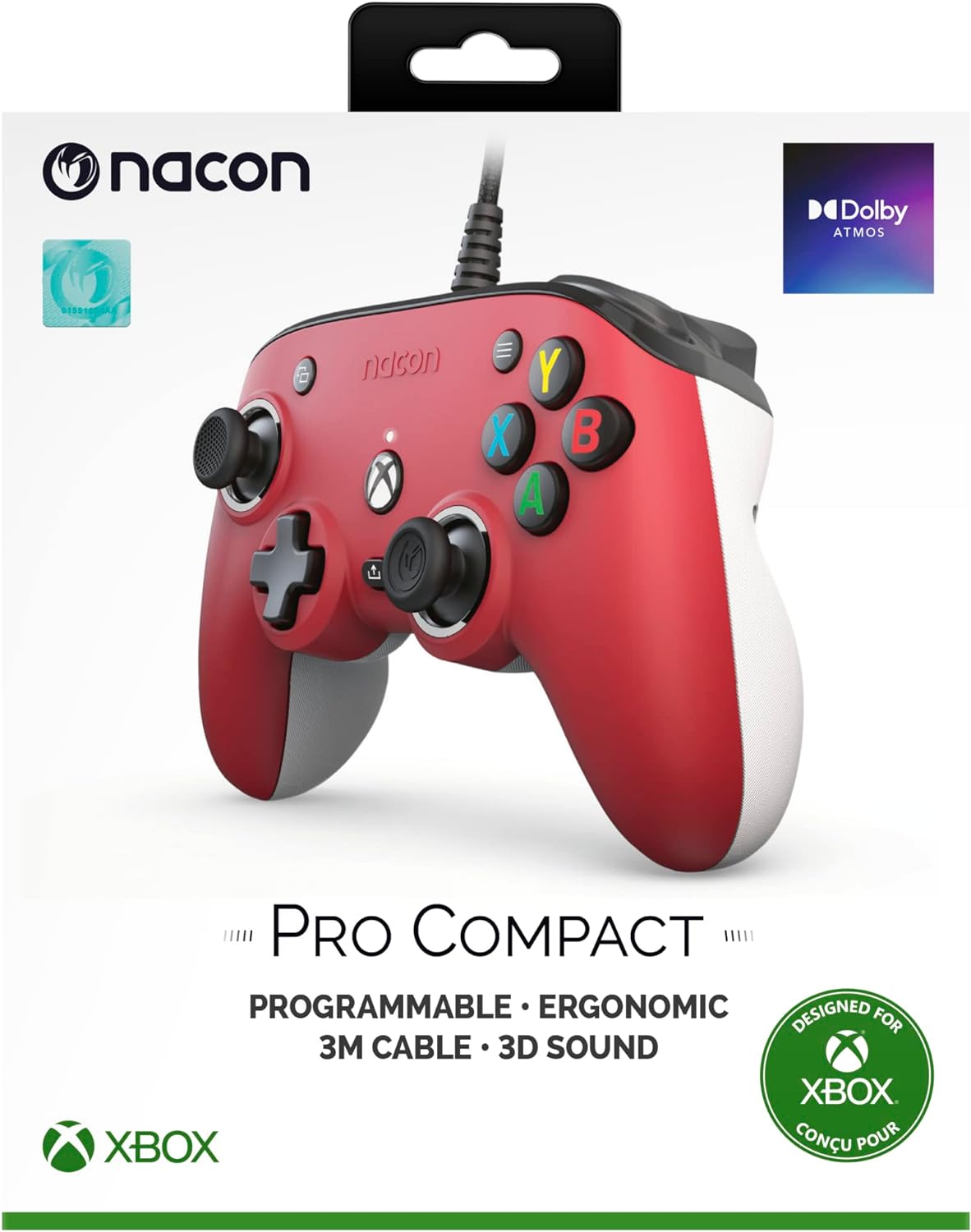 Nacon Xbox Series - Pro Compact Controller - Red