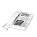 ALCATEL TMAX 70 - Telefono Fisso a Filo per Anziani - Grande Display - Tasti Grandi - Vivavoce - Audio Boost - Blocco Chiamate - Suoneria Extra Forte - Bianco