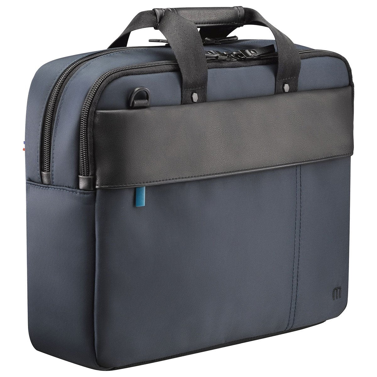 mobilis Executive 3 14 "Koffer schwarz, blau – Taschen von Laptops (Koffer, 35,6 cm (14), Gurt Schulter, 615 G, schwarz, blau