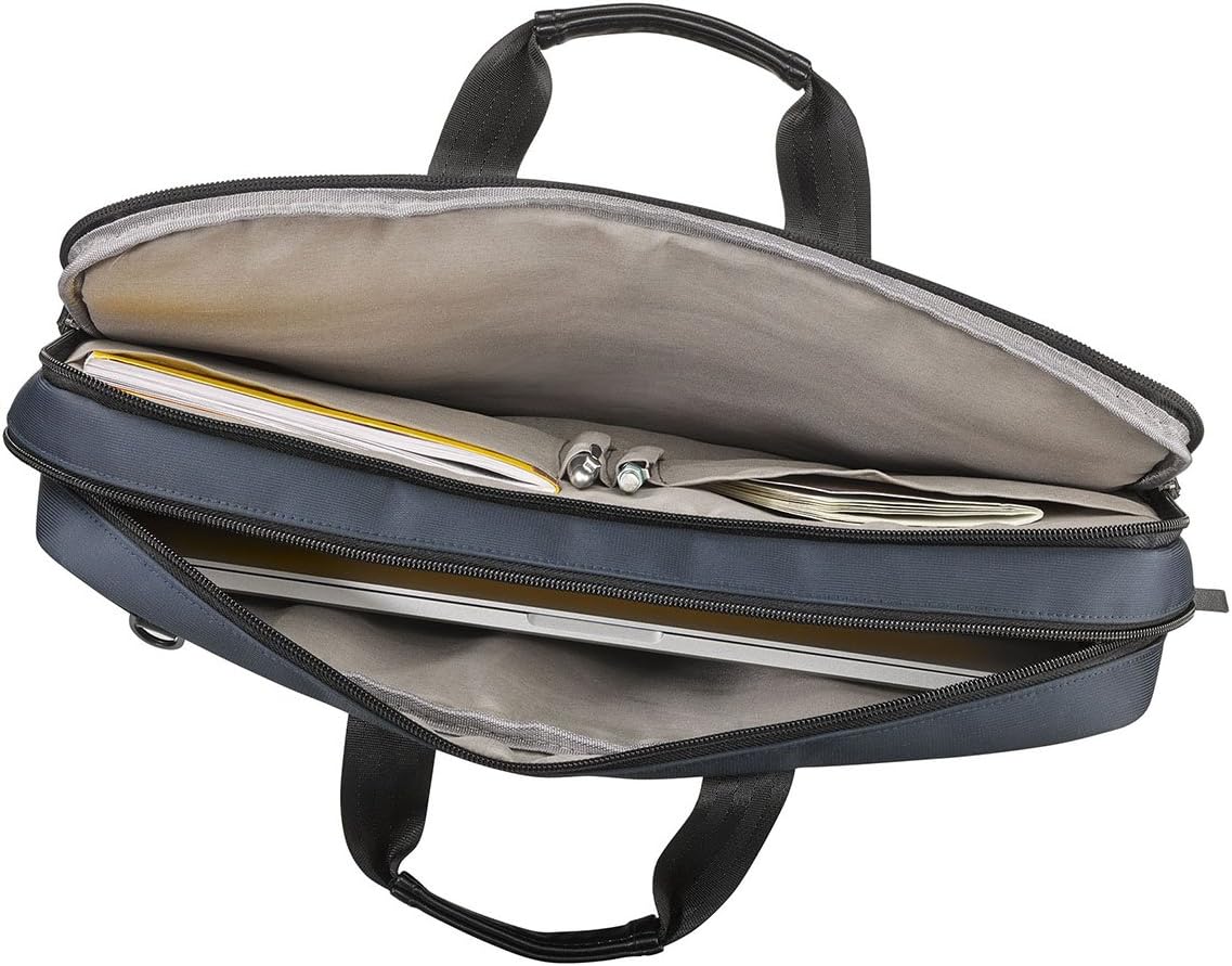 mobilis Executive 3 14 "Koffer schwarz, blau – Taschen von Laptops (Koffer, 35,6 cm (14), Gurt Schulter, 615 G, schwarz, blau