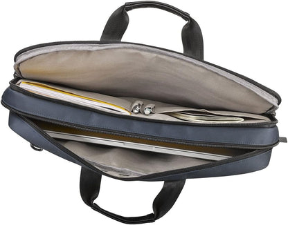 mobilis Executive 3 14 "Koffer schwarz, blau – Taschen von Laptops (Koffer, 35,6 cm (14), Gurt Schulter, 615 G, schwarz, blau