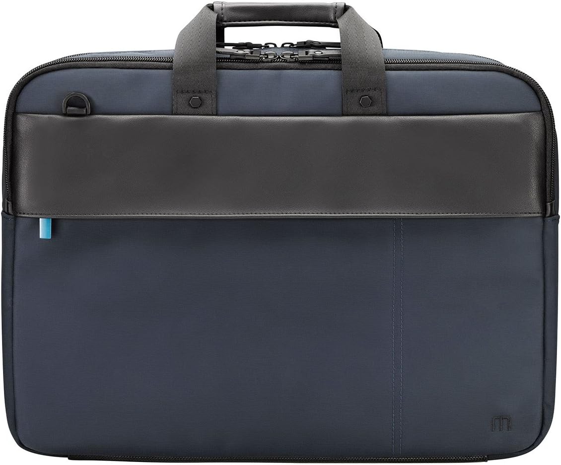 mobilis Executive 3 14 "Koffer schwarz, blau – Taschen von Laptops (Koffer, 35,6 cm (14), Gurt Schulter, 615 G, schwarz, blau