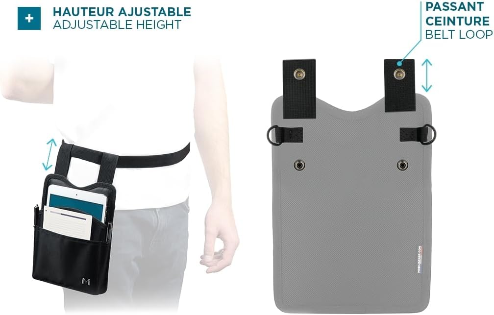 Mobilis Holster for Tablet with Belt 170 x 220 x 30 Black 10-11 Inches 10-11 pouces