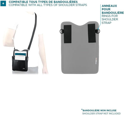 Mobilis Holster for Tablet with Belt 170 x 220 x 30 Black 10-11 Inches 10-11 pouces