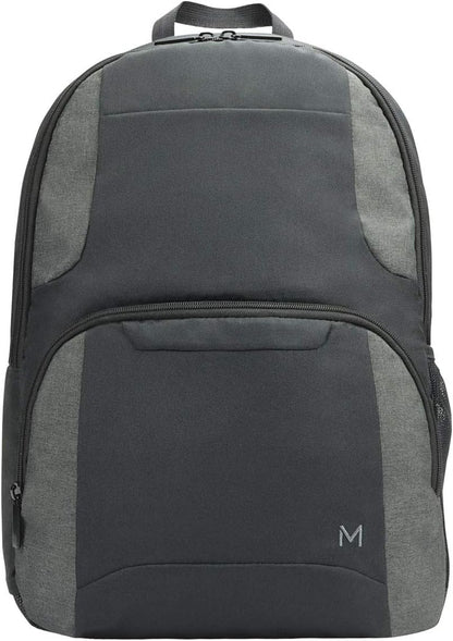 Mobilis - Mochila Compatible con Ordenador portátil o Tablet Negro y Gris
