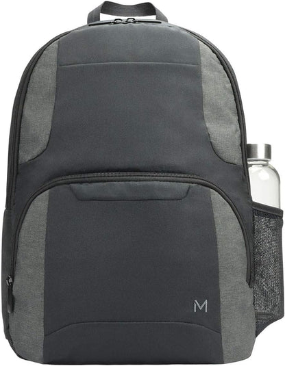 Mobilis - Mochila Compatible con Ordenador portátil o Tablet Negro y Gris