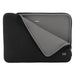 Mobilis Funda Neopreno para Ordenador Portátil 12.5-14'', Laptop Sleeve 14", Compatible MacBook Air/Pro 13.3", Negro/Gris