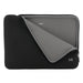 Mobilis Neoprene Laptop Case for 14-16 Inches, Laptop Sleeve 15.6 Inches, Compatible MacBook Pro 16 Inches, Black/Grey