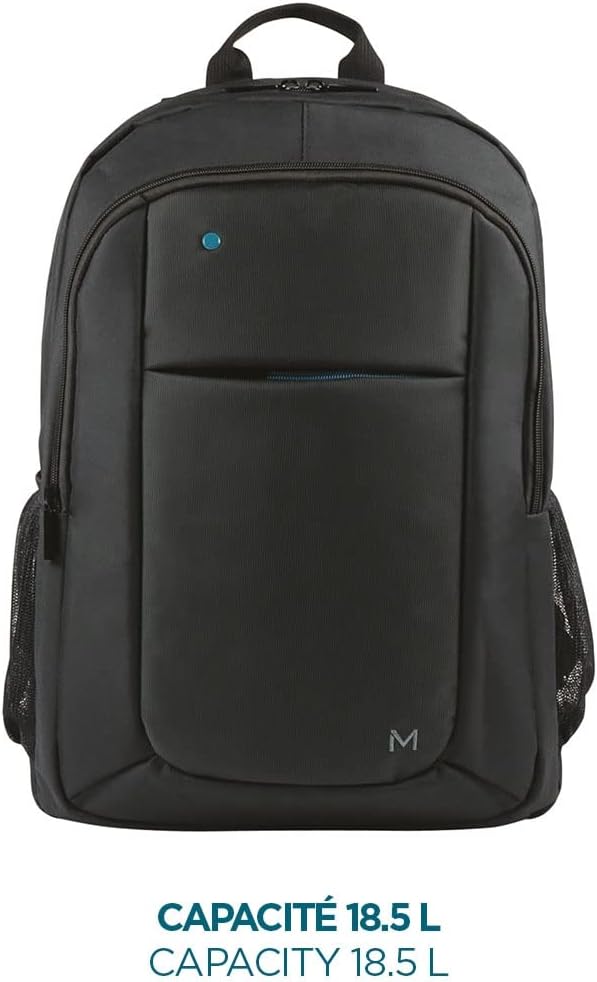 Mobilis Theone Backpack 14-15.6ININ Blue Zip 30 Recycled