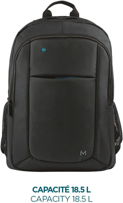 Mobilis Theone Backpack 14-15.6ININ Blue Zip 30 Recycled