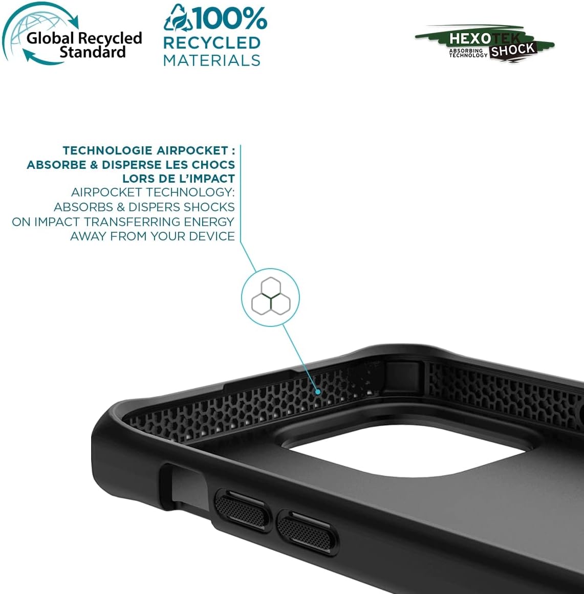 SPECTRUM CASE iPhone SE BlackSoft bag - BTOB