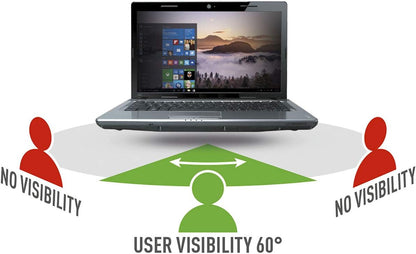 Mobilis Privacy Screen Protector for Fixed Screen/Laptop 15.6 W (16:9) - Dimensions: 344 x 194.5 mm 15.6" (16:9