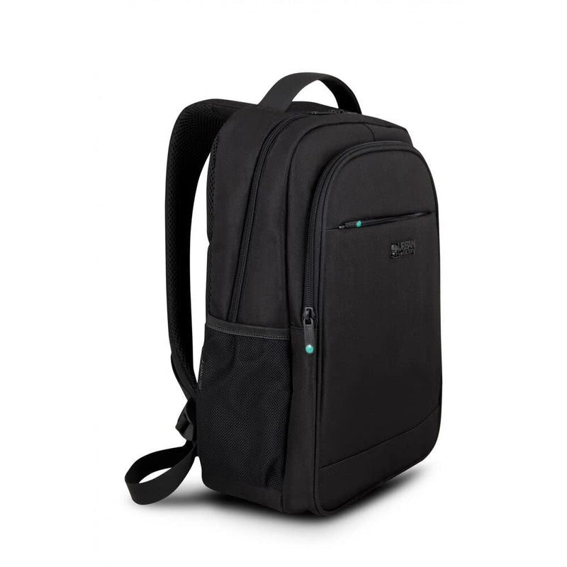 Urban Factory Dailee Backpack, up to 14.1" Multifunctional Business Computer Laptop Backpack Unisex Spacious Laptop Backpack for Women & Men, Universal Nylon Backpack for Notebook, Black (DBC14UF