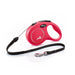 Flexi New Classic Cord Red Small 8m Retractable Dog Leash/Lead for dogs up to 12kgs/26lbs Small (8m)