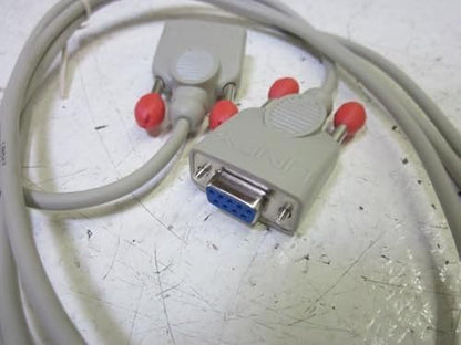Lindy Serial Null Modem/Data Transfer Cable (9DF/9DF), 2m (31573