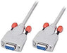 Lindy Serial Null Modem/Data Transfer Cable (9DF/9DF), 2m (31573