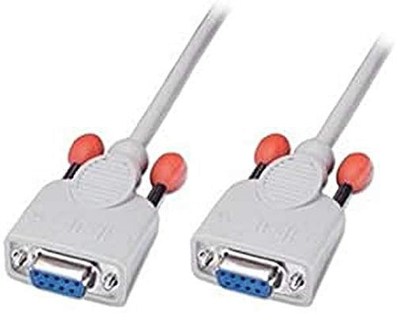 Lindy Serial Null Modem/Data Transfer Cable (9DF/9DF), 2m (31573