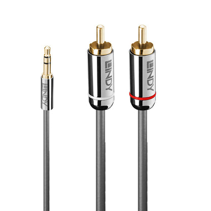 Audio Jack (3.5Mm) To 2 Rca Cable Lindy 35334