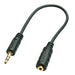 3.5 Mm Male Or Female Jack Adaptor Lindy 35699