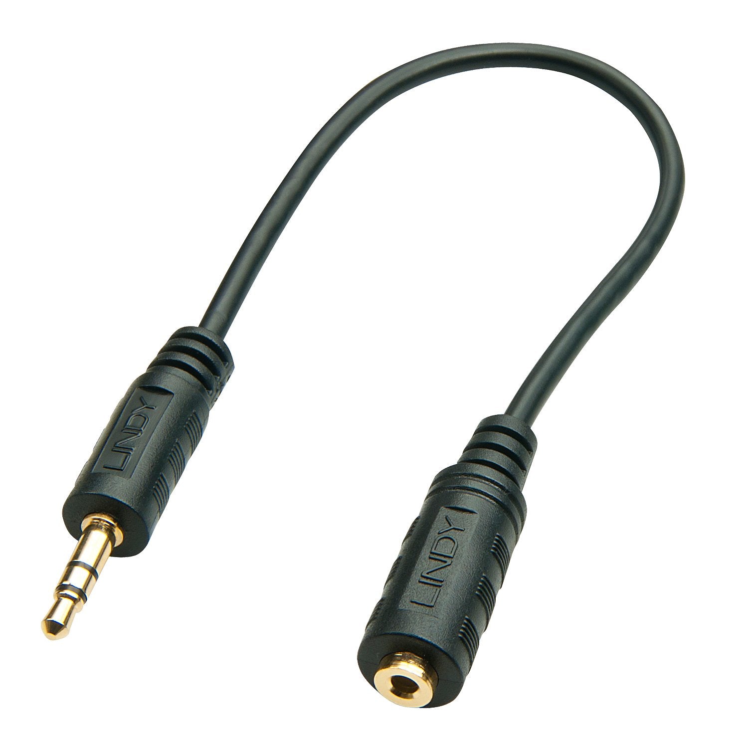 3.5 Mm Male Or Female Jack Adaptor Lindy 35699