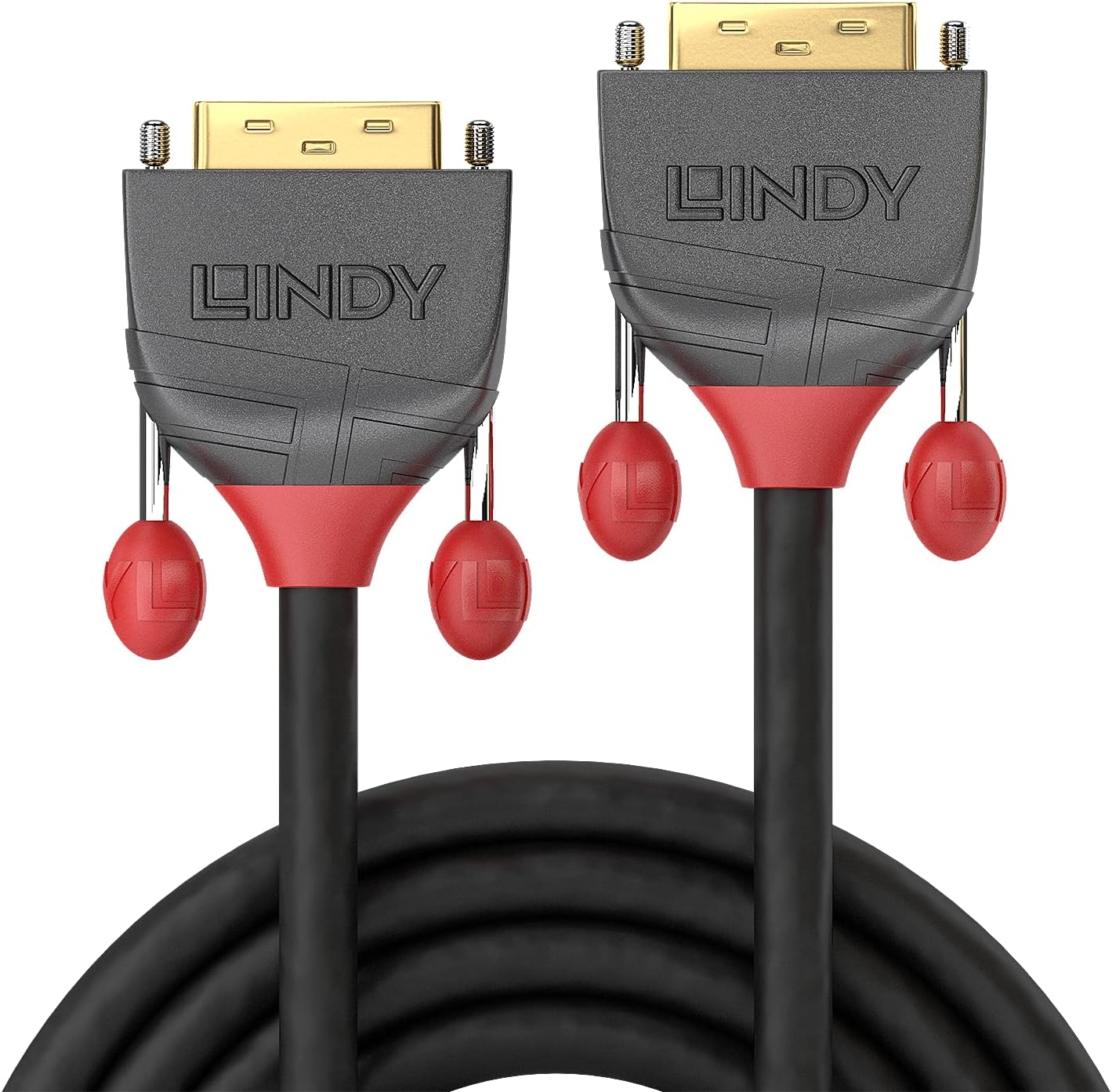 LINDY 36241 DVI-D Single Link Cable - Anthra Line Black