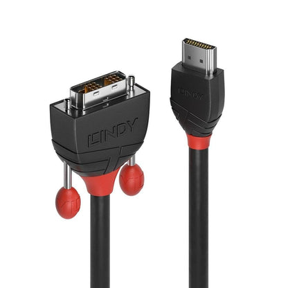 LINDY 36275 10 m HDMI to DVI Cable Line - Black
