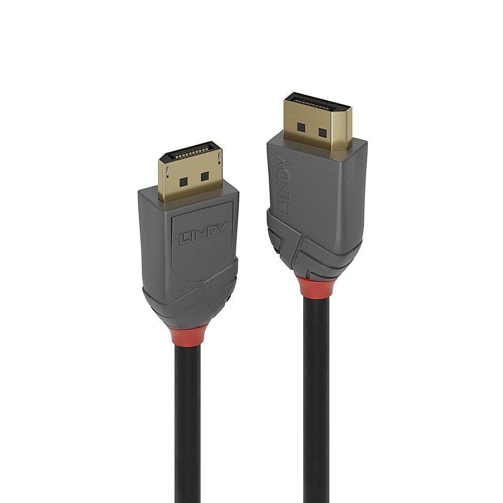 LINDY 36487 15 m DisplayPort 1.1 cable, anthracite line