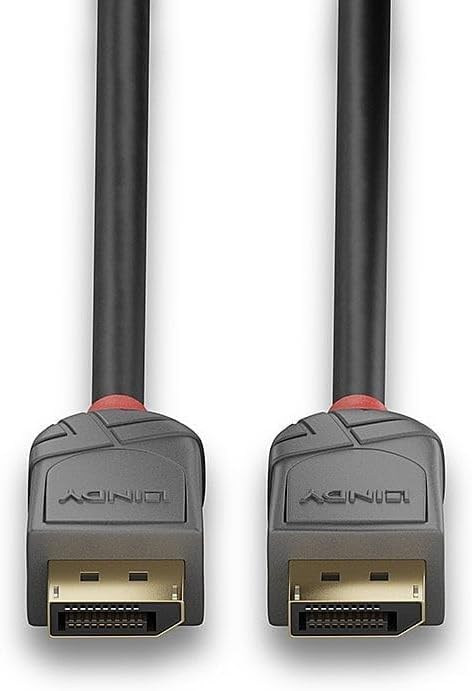LINDY 36487 15 m DisplayPort 1.1 cable, anthracite line
