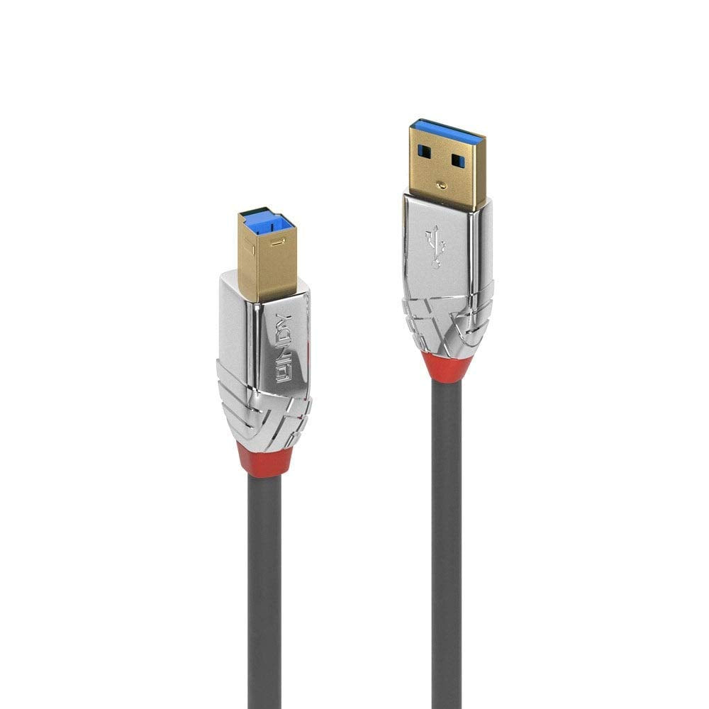 Lindy 0.5m USB 3.2 Type A to B Cable, 5Gbps