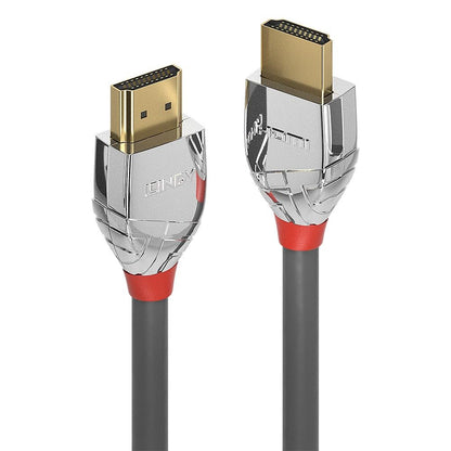 LINDY 0.5m High Speed HDMI Cable, Cromo Line, Grey, 37870