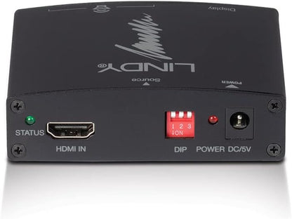 LINDY Audio Extractor HDMI mit Bypass 4K optisch u