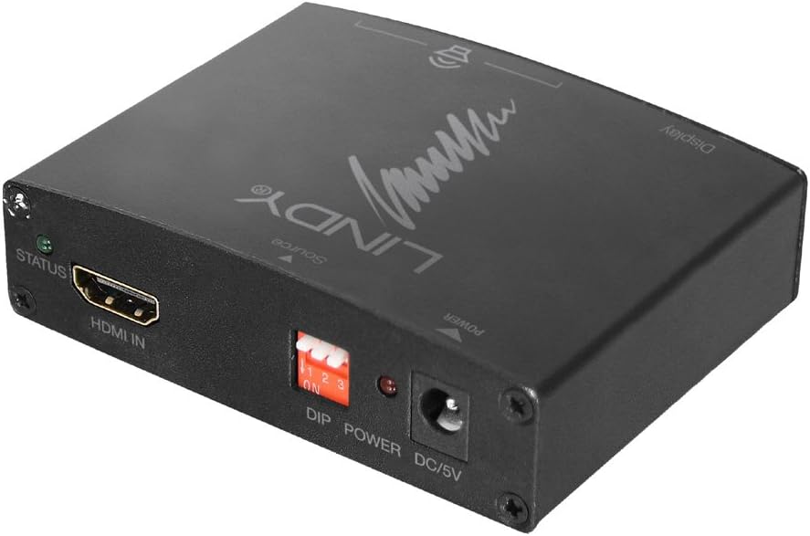 LINDY Audio Extractor HDMI mit Bypass 4K optisch u